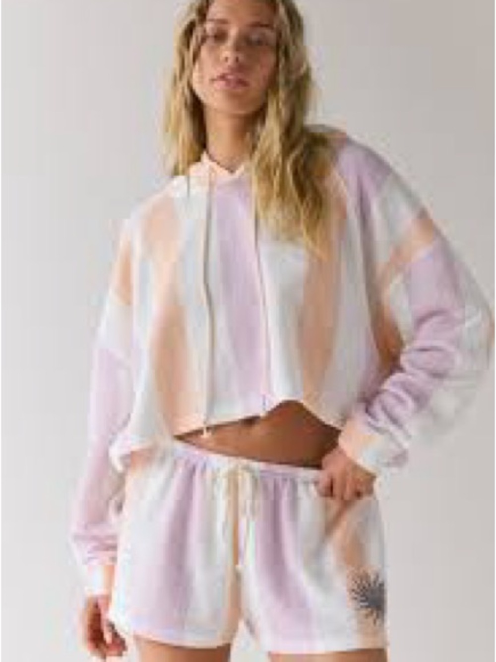 Urban Outfitters High Tide Cropped Hoodie
